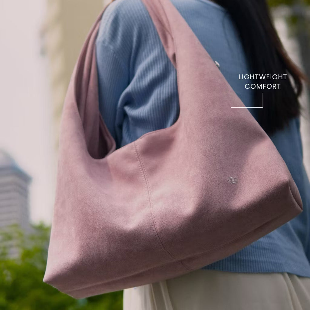 Dr Cardin [The Overlooked Malaysia] Angela Women Suede Tote Bag BG-533