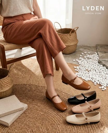 LYDEN Le Flowers Mini Bloom Flats