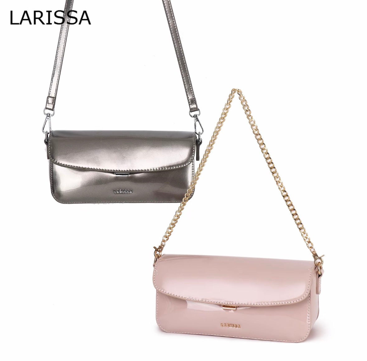 LARISSA Mindy Glossy Bag