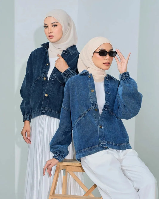 HW [TOP ONLY] Niccole Denim Jacket