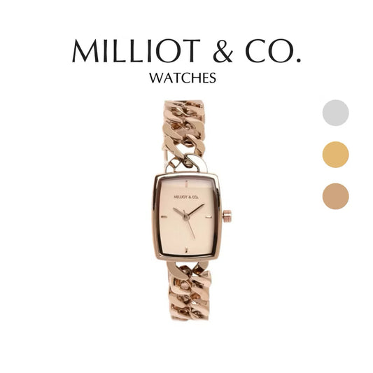 Milliot & Co Kayla Stainless Steel Analog Watch