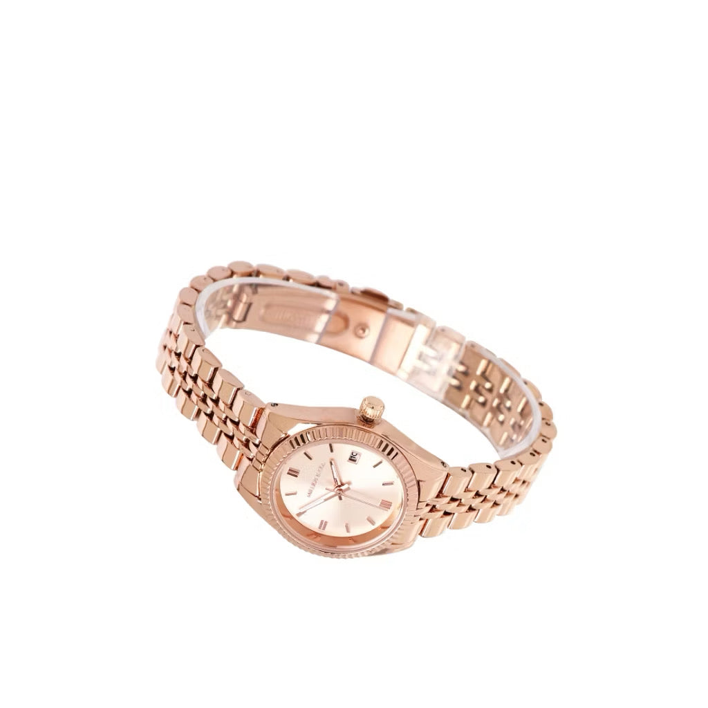 Milliot & Co Darcy Metal Strap Analog Watch
