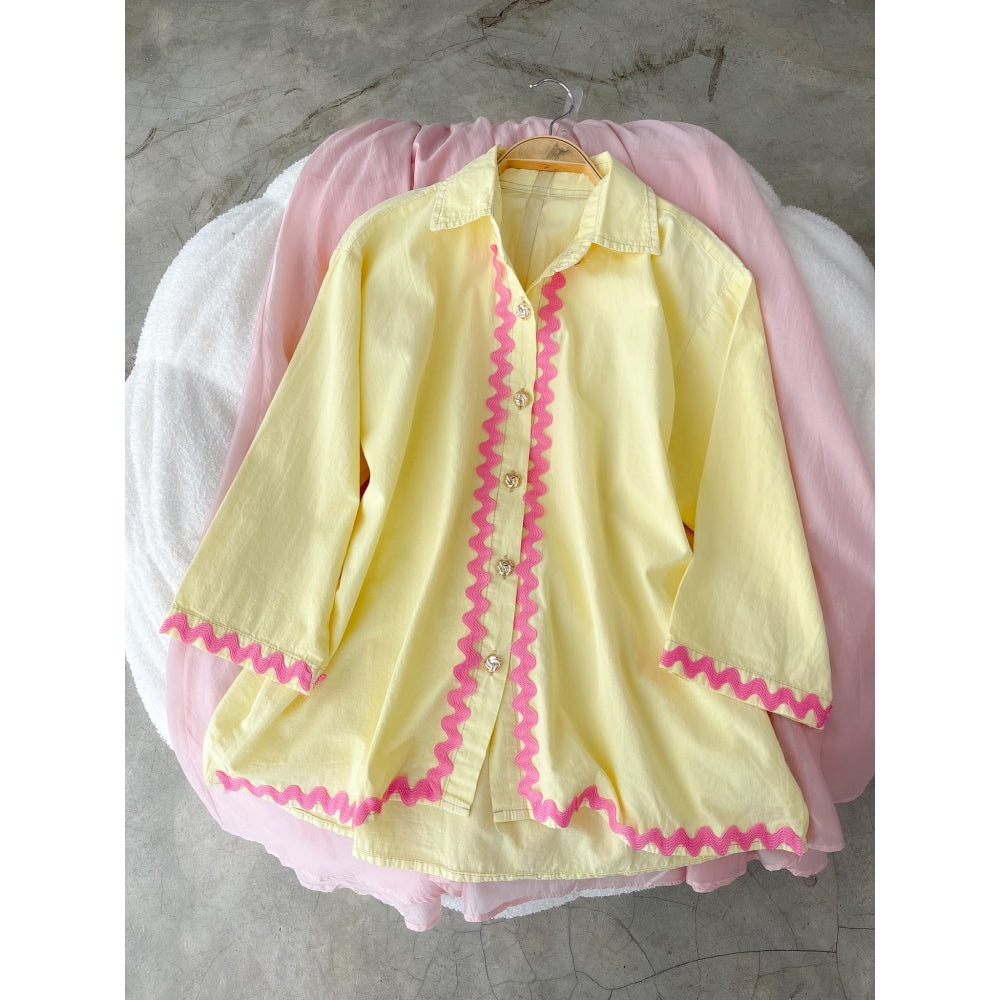 ABC Mavi Cotton Top