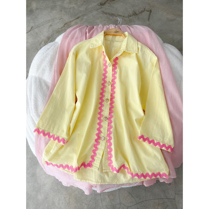 ABC Mavi Cotton Top