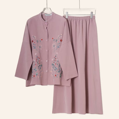 YM Diana Set (Blouse & Skirt)