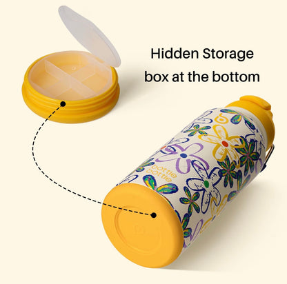 BOTTLE BOTTLE (32oz) Tumbler with Pill Storage Box