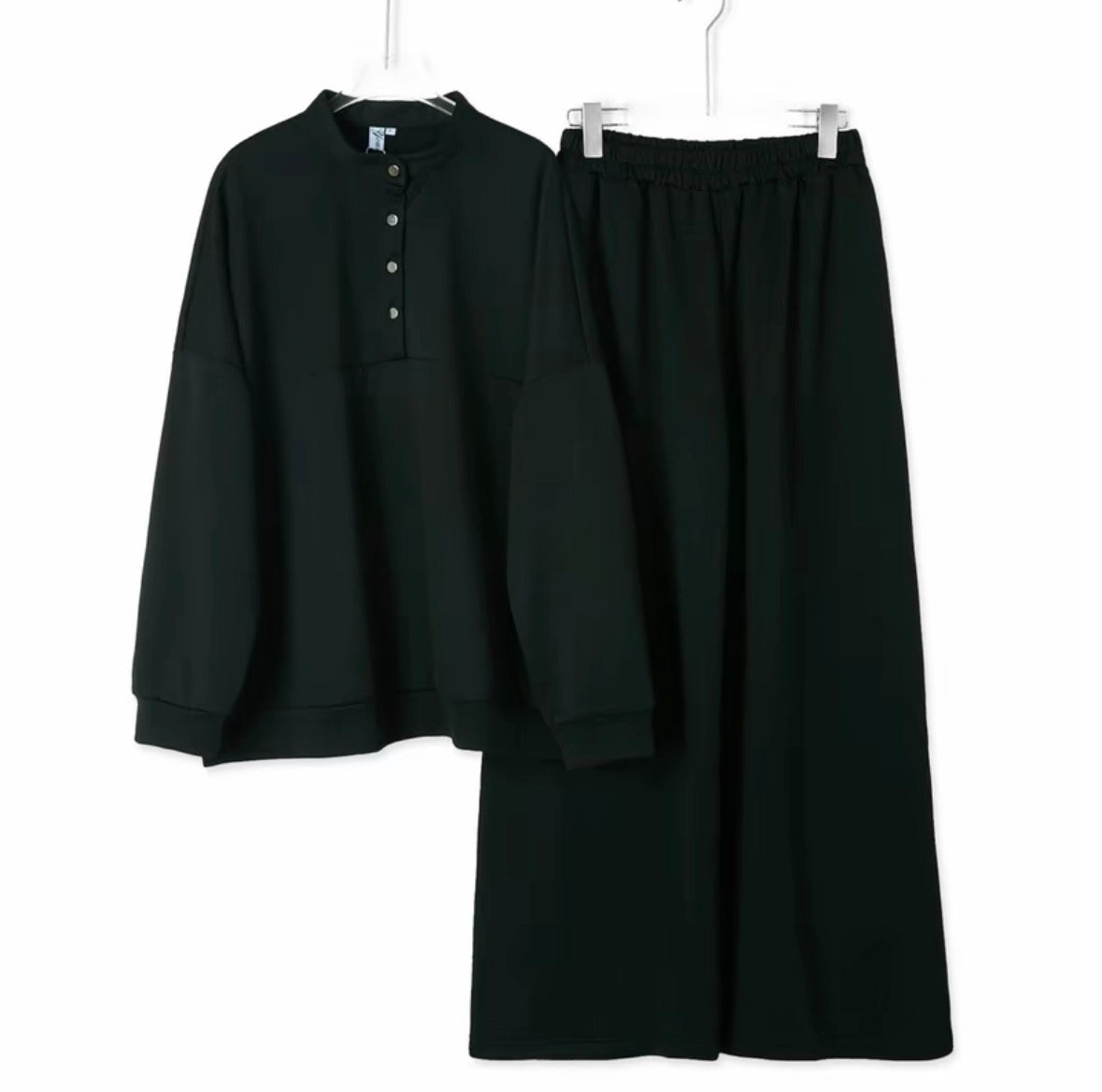 YM Oversized Unisex Snap Pant Set - FS/PS