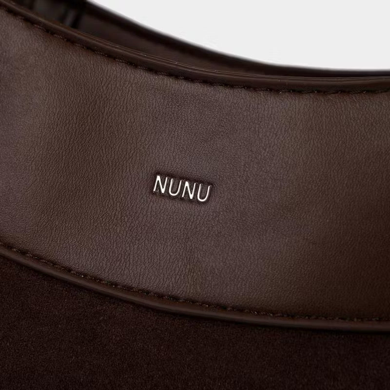 NUNU Natalie Suede Bag