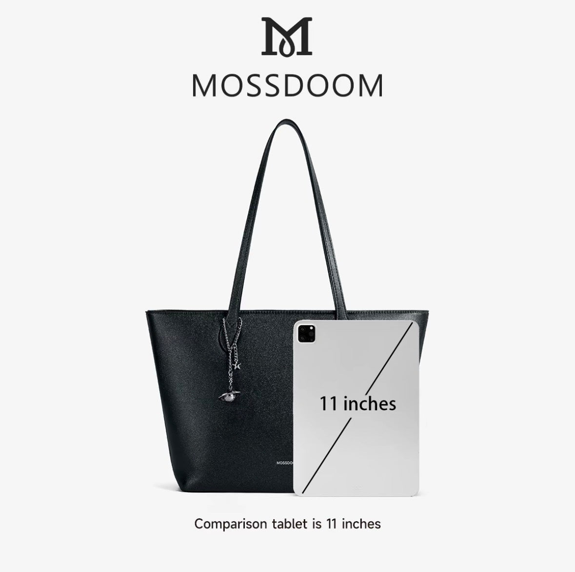 MD Margot Tote Bag in Black
