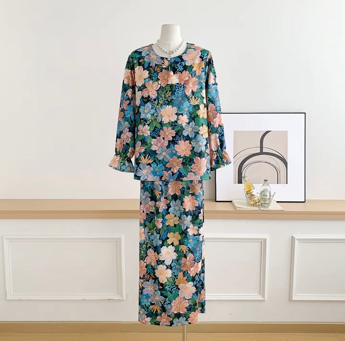Baisanmy Relaxed Kurung Set