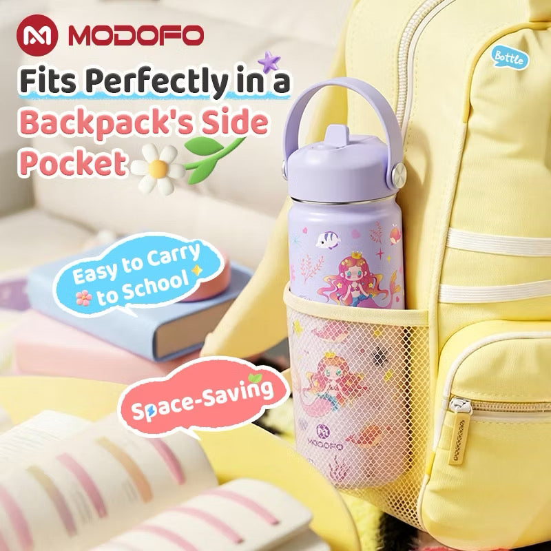 MDF  Kids Tumbler Thermos With Straw Bottle 18oz/530ml