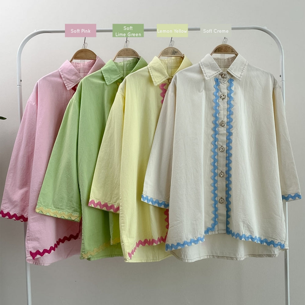 ABC Mavi Cotton Top