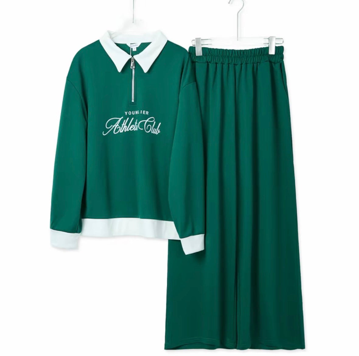 YM Athletic Club Pants Set - Free/Plus Size