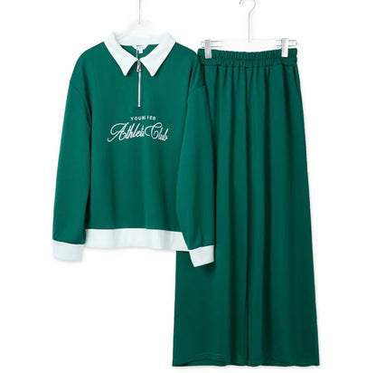 YM Athletic Club Pants Set - Free/Plus Size