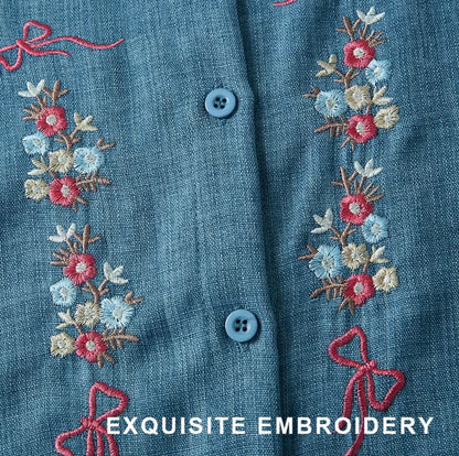 YM Miranda Embroidered Skirt Set - FS/PS