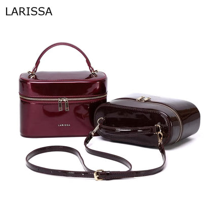 LARISSA Rinna Glossy PU Bag