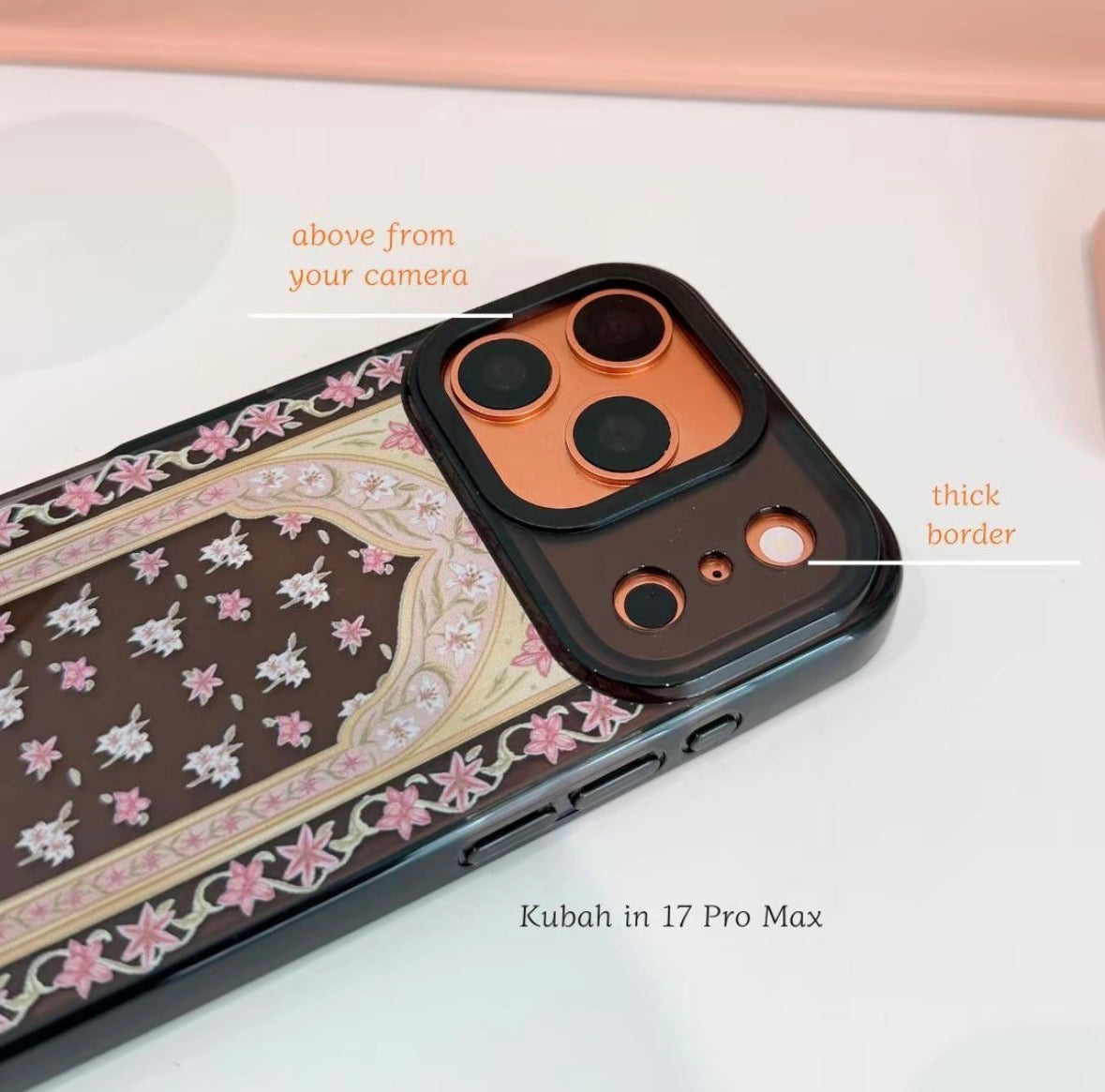 CBA Kubah Black iPhone Case - Raya Collection by Casesbyazza
