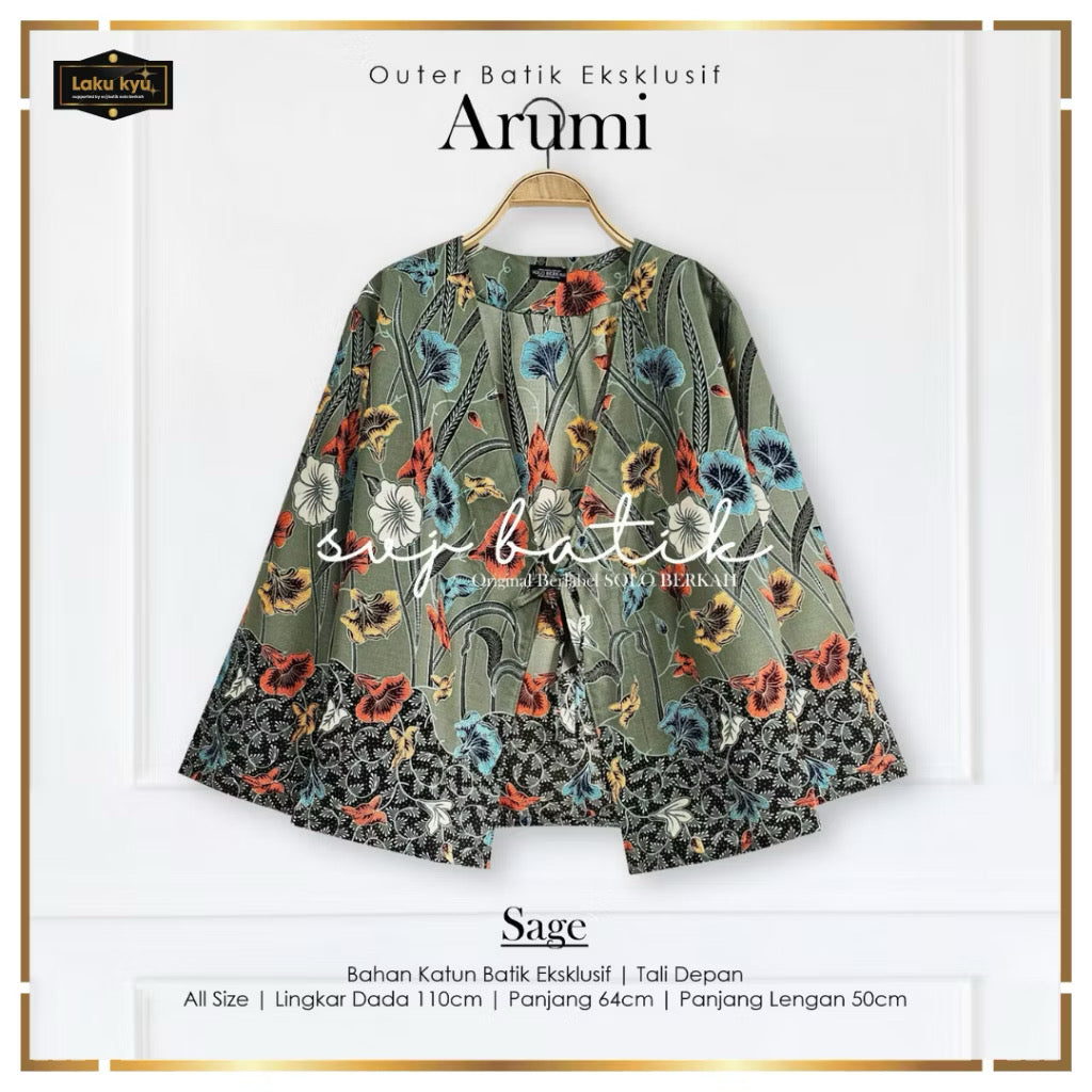 Batik Outer Cardigan