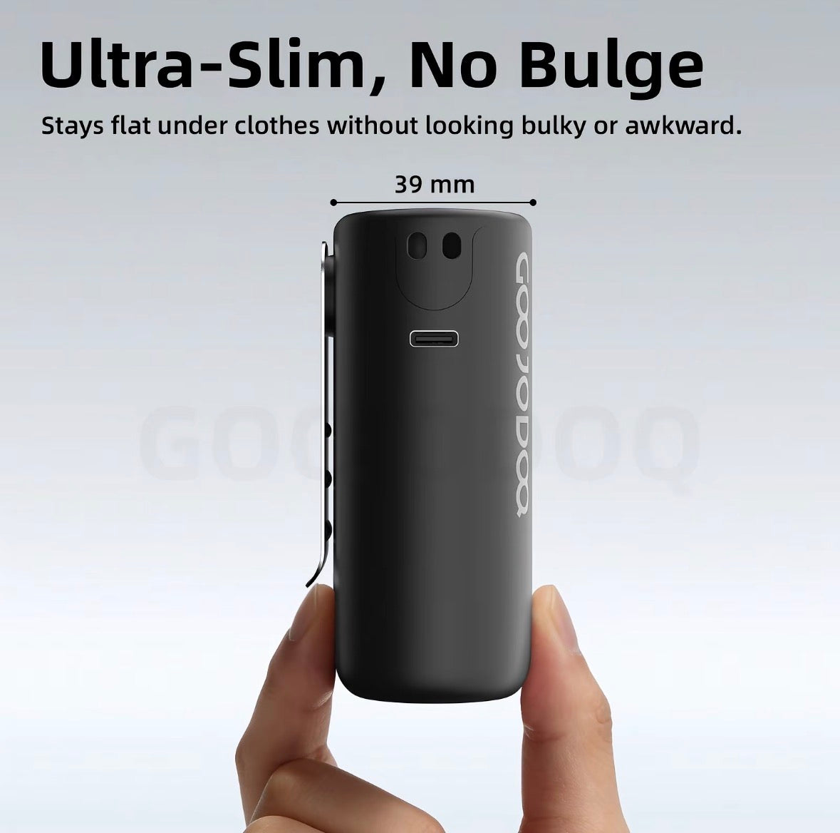 GJDQ Ultra Slim Waist Fan