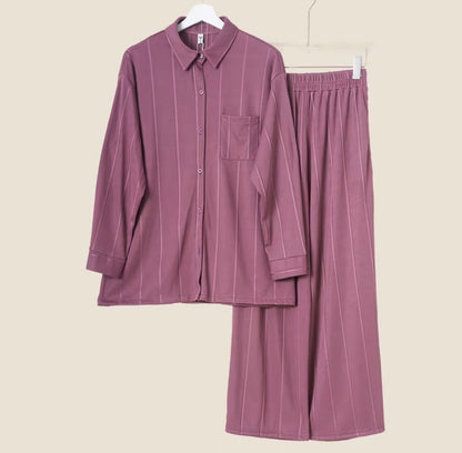YM Ella Set (Blouse & Pants) - Free Size