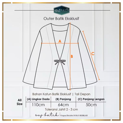 Batik Outer Cardigan