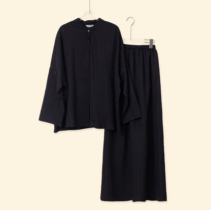 YM Janelle Skirt Set - Free/Plus Size