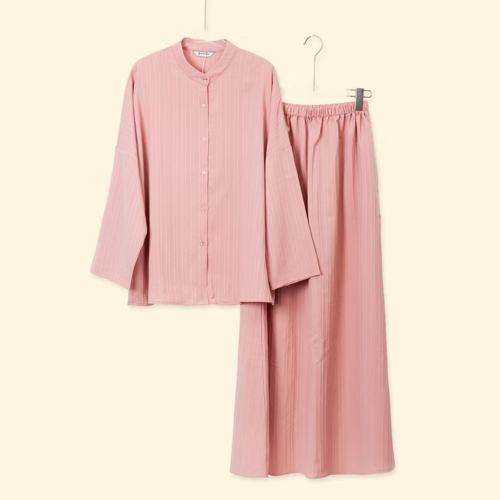 YM Jenny Set (Blouse & Skirt) - Free Size/Plus Size
