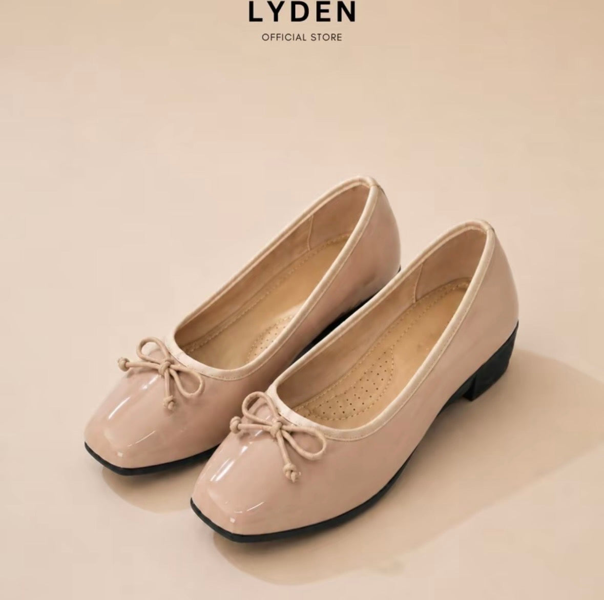 LYDEN Mary Jane Glossy Wedges