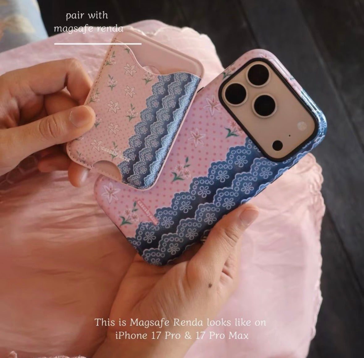 CBA MagSafe Renda iPhone Case - Raya Collection by Casesbyazza