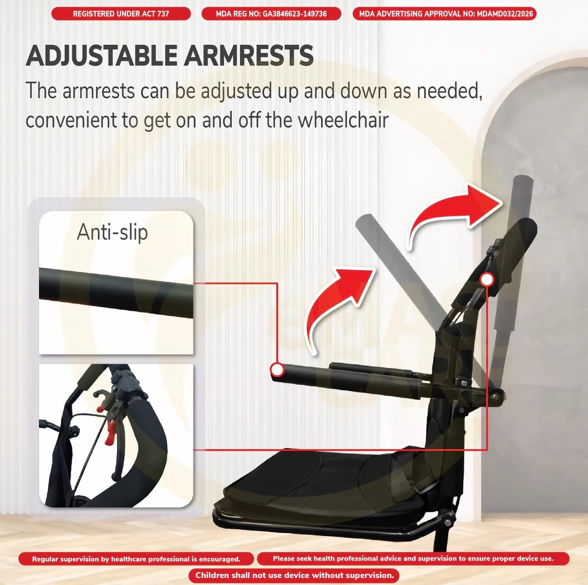 Travel Wheelchair 9kg (ETA 3-4 weeks)