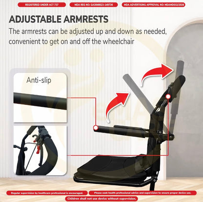Travel Wheelchair 9kg (ETA 3-4 weeks)