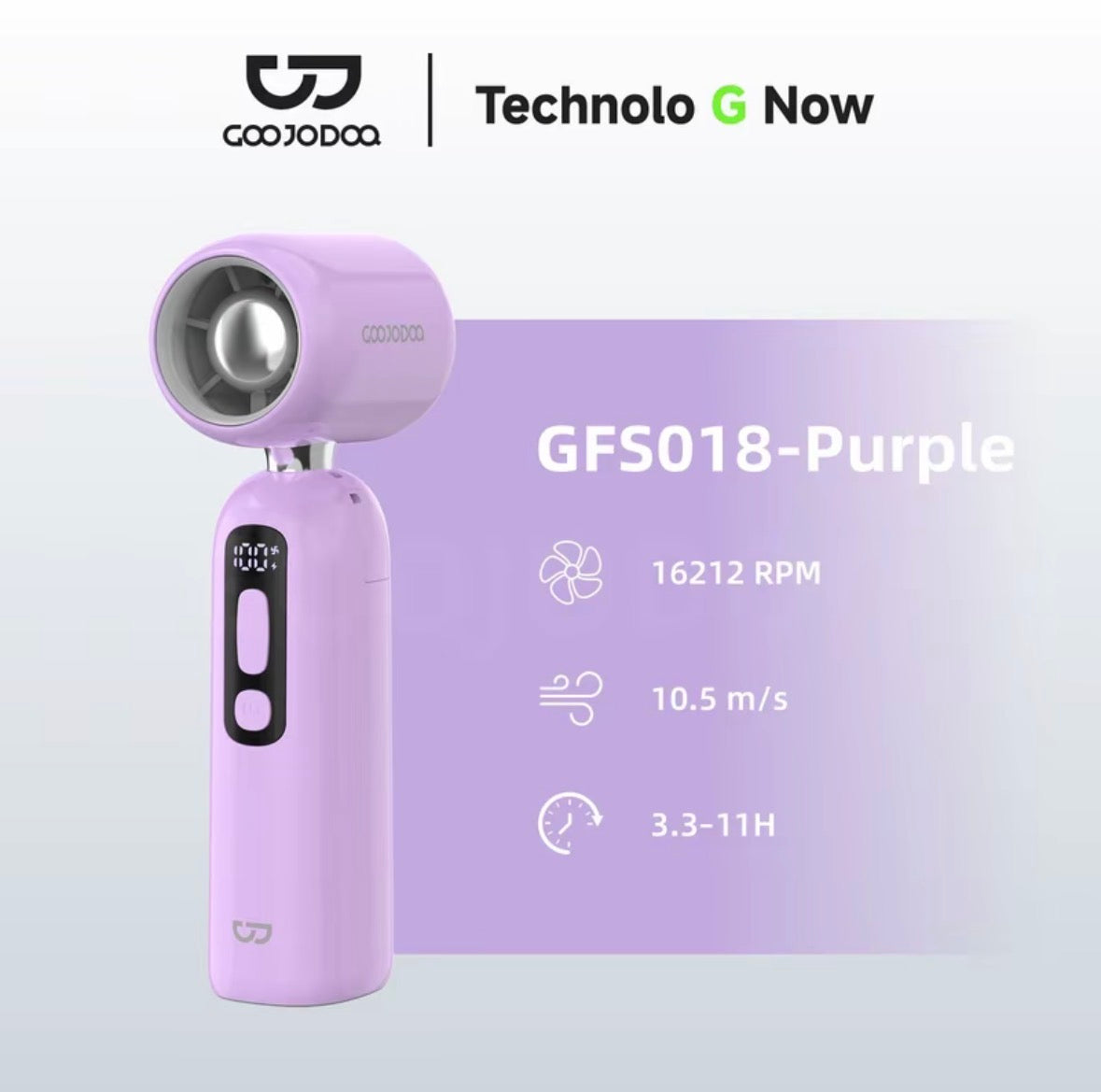 GJDQ GFS018/GFS019 Portable Fan