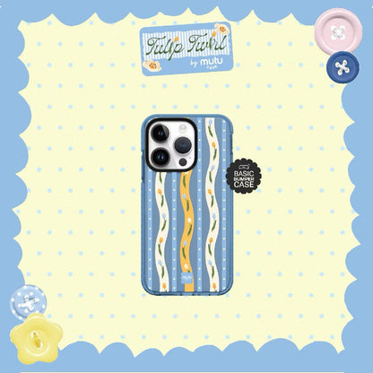 MC Garden Reverie Basic Case - Tulip Twirl by Mutu Case