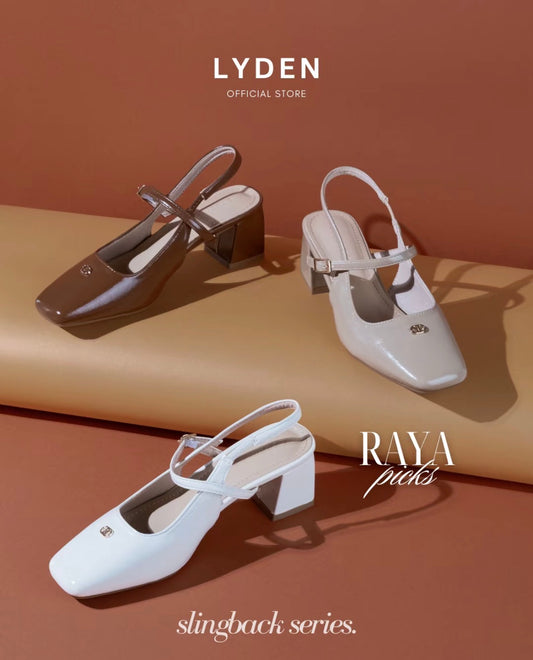 LYDEN Mary Jane Tasya Slingback Series (6cm Pump Heels)
