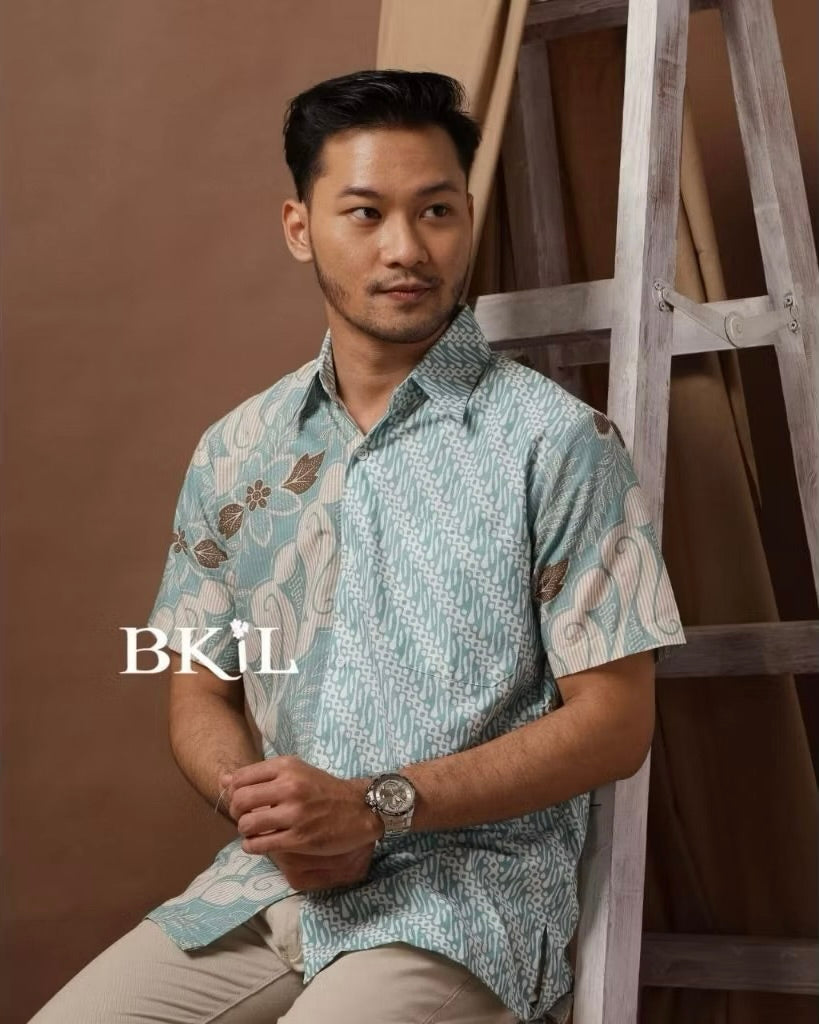 Modern Batik Cotton Top/Blouse
