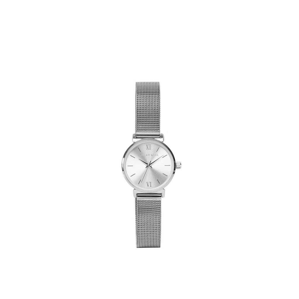 Milliot & Co Miller Leather/Mesh Strap Analog Watch