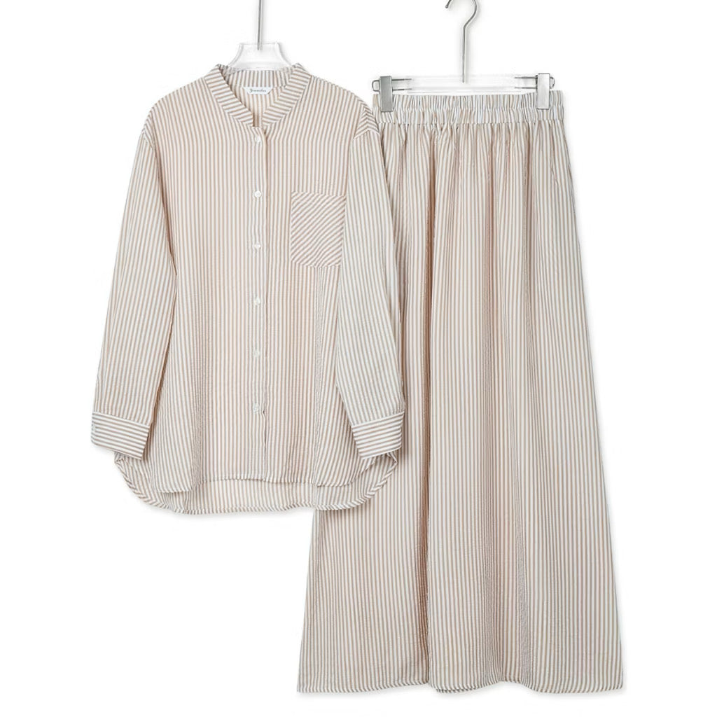 YM Jovie Striped Skirt Set - FS/PS