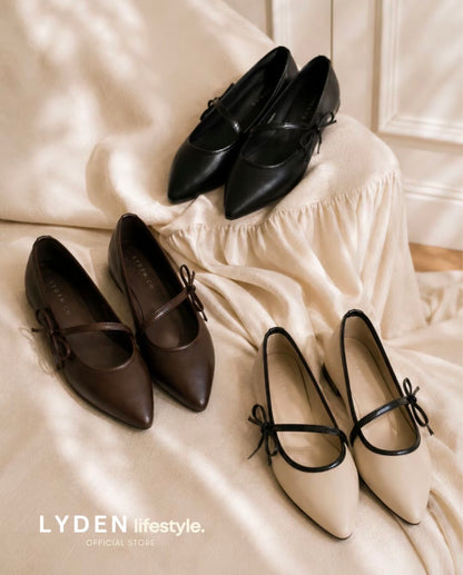 LYDEN Lily Ribbon Flats