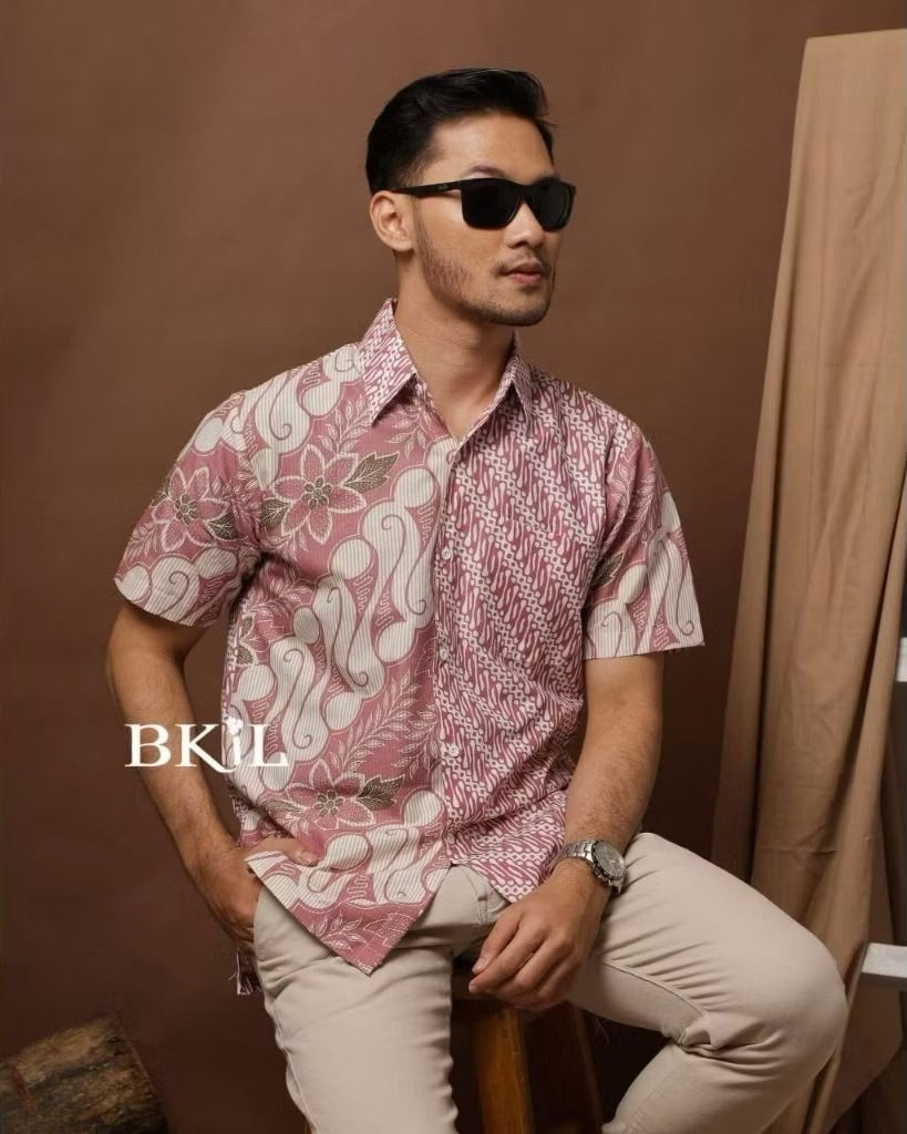 Modern Batik Cotton Top/Blouse