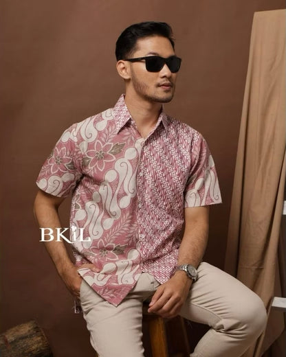 Modern Batik Cotton Top/Blouse