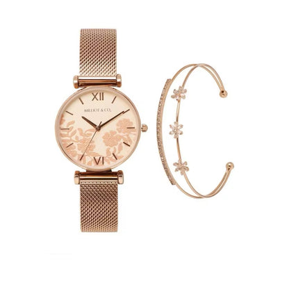 Milliot & Co Charlie Watch Set Metal Analog