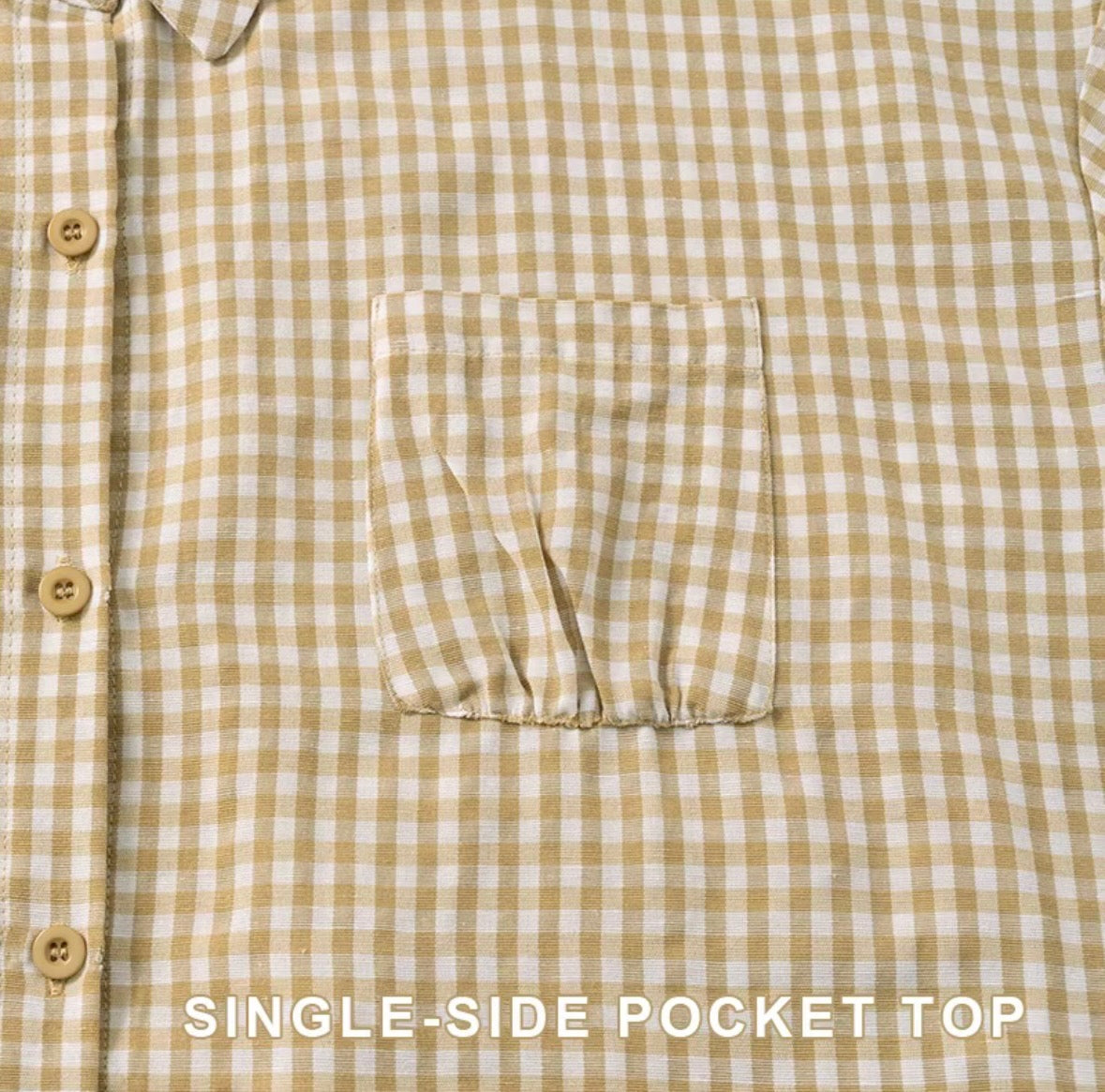 YM Gingham Skirt Set - FS/PS
