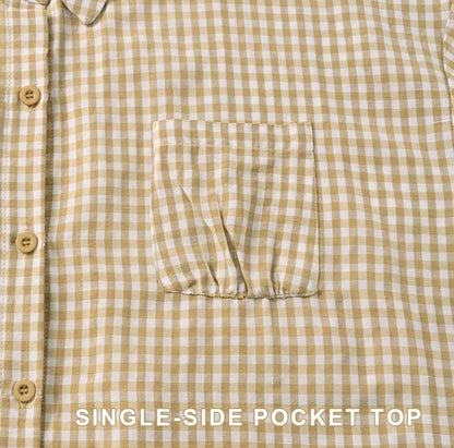 YM Gingham Skirt Set - FS/PS