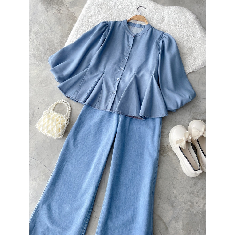 ABC Jazz Denim Top