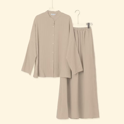 YM Jenny Set (Blouse & Skirt) - Free Size/Plus Size