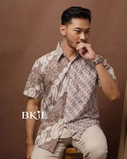 Modern Batik Cotton Top/Blouse