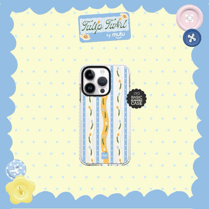 MC Garden Reverie Basic Case - Tulip Twirl by Mutu Case