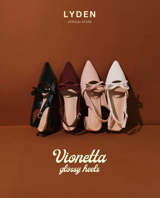 LYDEN Vionetta Glossy Heels