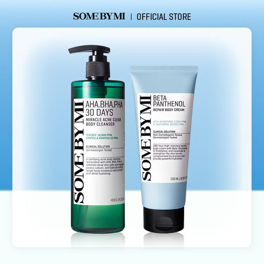 SBM Body Duo Care Set (Miracle Body Cleanser 400g + Beta Body Cream 200ml)