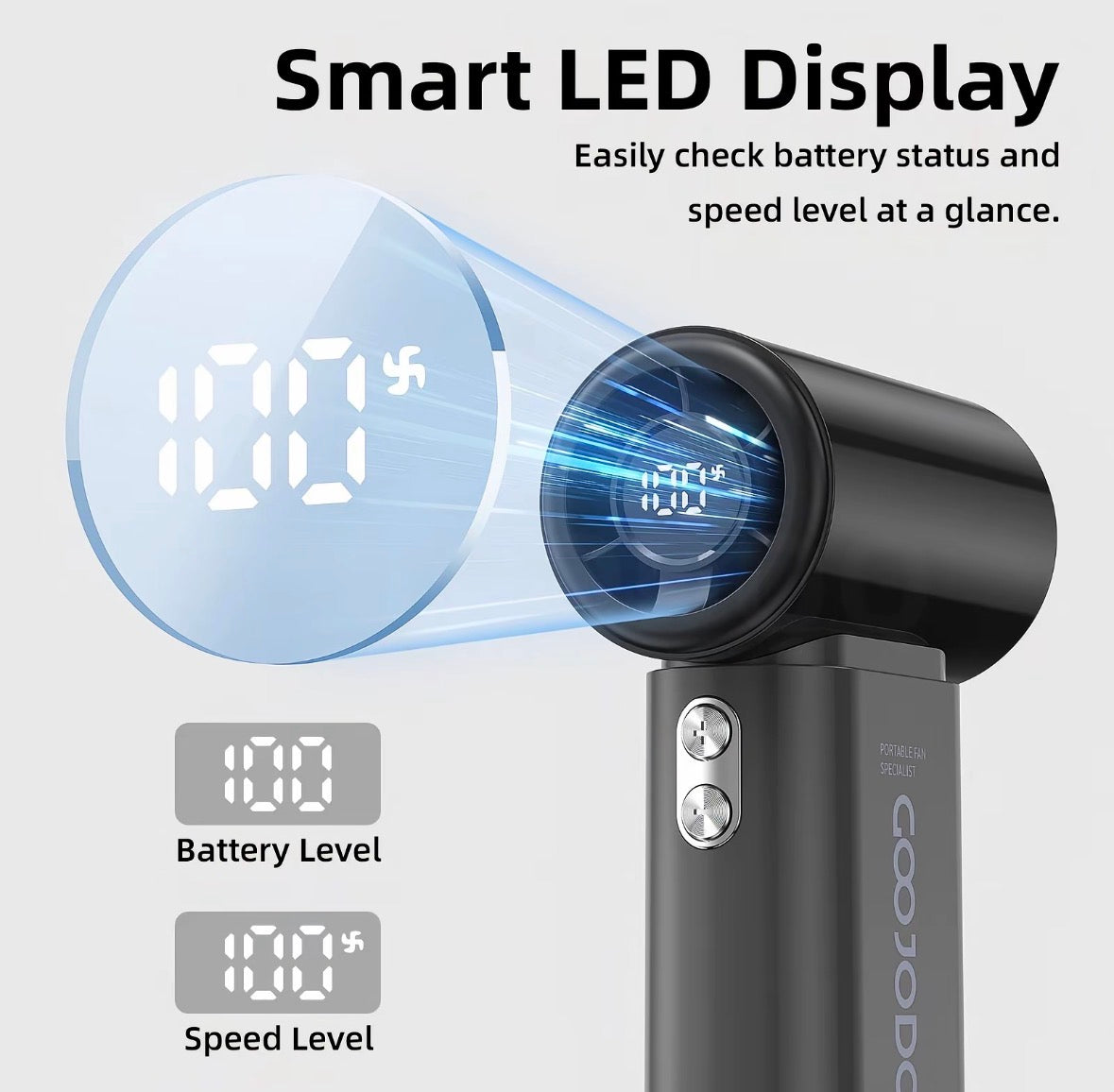 GJDQ GFS017 Mini Handheld Fan